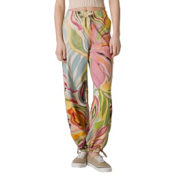  Pantalone Deha in felpa organica Flower Power