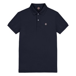  Colmar piqué polo with ribbed edges