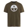 NORTH SAILS T-shirt North Sails avec impression maxi logo