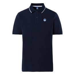  North Sails polo with collar and logo