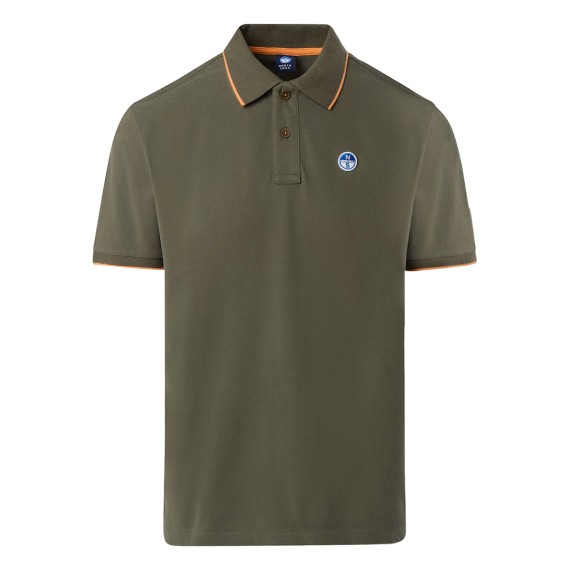 NORTH SAILS Polo North Sails avec col et logo NORTH SAILS Polo North Sails avec col et logo