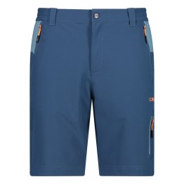  CMP 4 Way Stretch Blue Steel Bermuda shorts