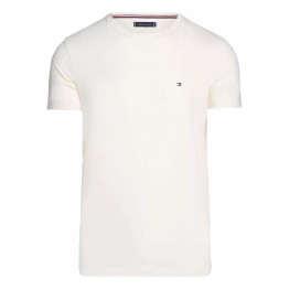 TOMMY   HILFIGER Camiseta Tommy Hilfiger Extra Slim Fit Blanca M