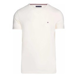 TOMMY   HILFIGER Tommy Hilfiger Extra Slim Fit White M T-shirt
