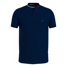  Polo Tommy Hilfiger Mao RWB Tipped Slim Desert Sky