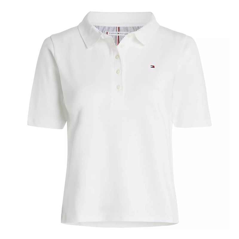 TOMMY   HILFIGER Tommy Hilfiger 1985 Collection Regular Fit Ecru Polo W