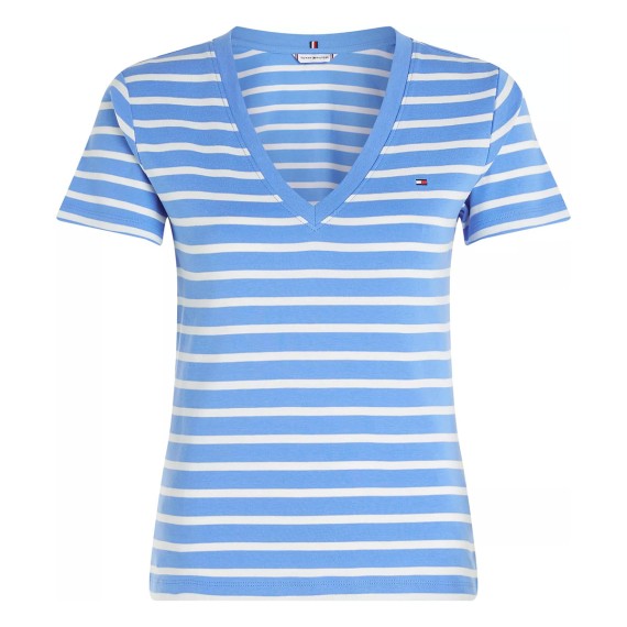 TOMMY   HILFIGER T-shirt Tommy Hilfiger New Slim Cody V-Neck Breton