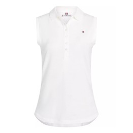 TOMMY   HILFIGER Polo sans manches Tommy Hilfiger 1985 Collection Slim Fit