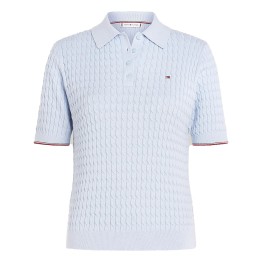  Tommy Hilfiger Slim Fit Woven Knit Polo