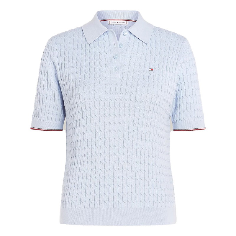 TOMMY   HILFIGER Polo Tommy Hilfiger Slim Fit de punto tejido