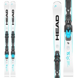  Head WC Rebels e-SL SW Skis with Freeflex ST 14 Bindings