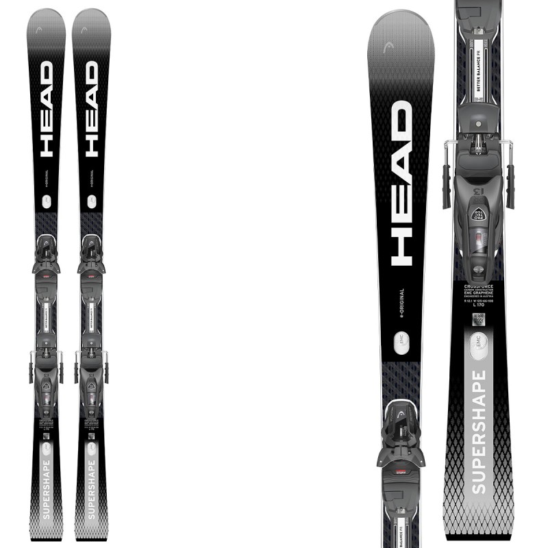 HEAD Skis Head e-Original SW avec fixations PRD 12 GW