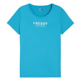 FREDDY T-shirt de sport Freddy en tissu technique respirant