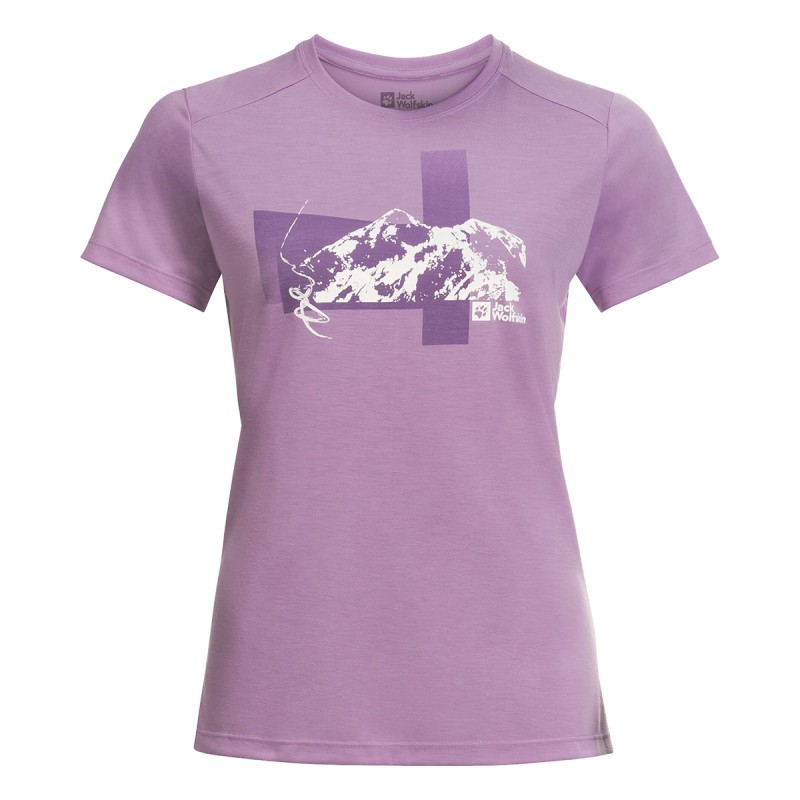 JACK WOLFSKIN Camiseta Jack Wolfskin Vonnan Graphic W