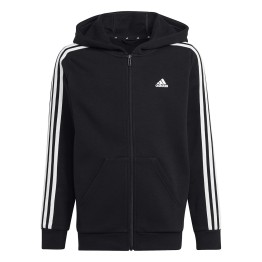  Adidas Essentials 3-Stripes Fleece Full-Zip Jr Hoodie