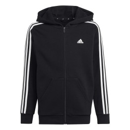 ADIDAS Adidas Essentials 3-Stripes Fleece Full-Zip Jr Hoodie