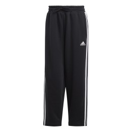  Adidas Essentials 3-Stripes Open Hem Fleece Pants