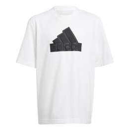  Camiseta Adidas Future Icons Logo Piqué White