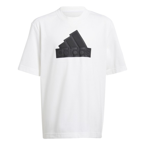ADIDAS Adidas Future Icons Logo Piqué White T-shirt ADIDAS Adidas Future Icons Logo Piqué White T-shirt