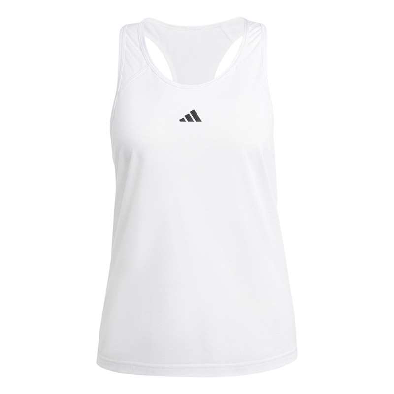 ADIDAS Debardeur Adidas Train Essentials Minimal Branding Racerback White