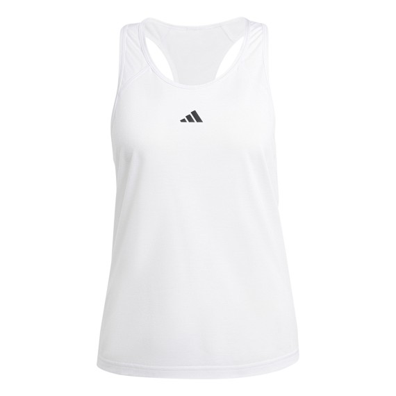 ADIDAS Canotta Adidas Train Essentials Minimal Branding Racerback White