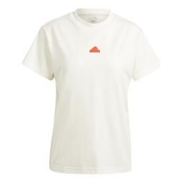  T-shirt Adidas Embroidered White