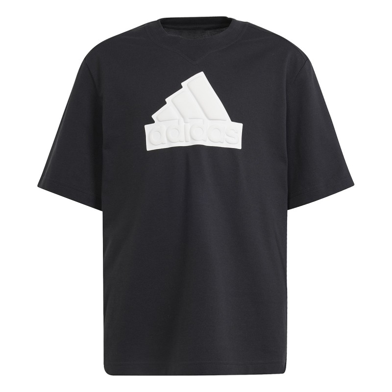 ADIDAS Adidas Future Icons Logo Piqué Black T-shirt