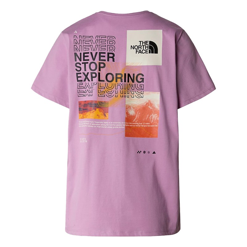 THE NORTH FACE T-shirt The North Face Foundation Mountain W