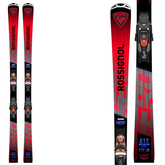ROSSIGNOL Rossignol Hero Elite LT TI Skis with SPX 14 Konect bindings