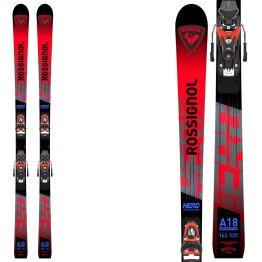 Rossignol Hero Athlete GS Pro skis with SPX 11 bindings