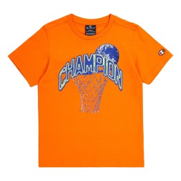 CHAMPION Champion Basketball Jr Orange T-shirt