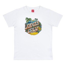 SANTA CRUZ T-Shirt Santa Cruz Aloha Dot Front Youth