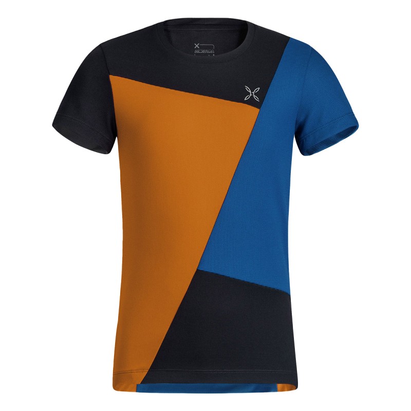 T-shirt Trekking Montura Color Block MONTURA Abbigliamento outdoor junior