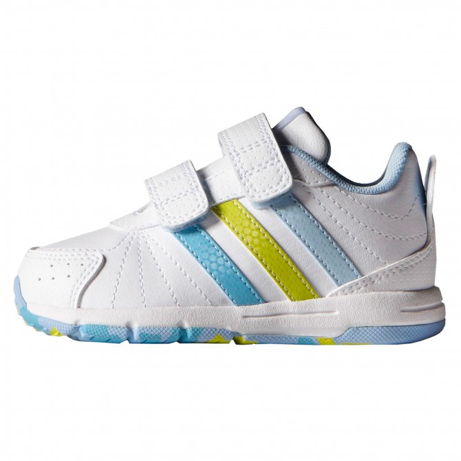 Scarpi ginnastica Adidas Snice 3 Cf I Baby bianco-azzurro