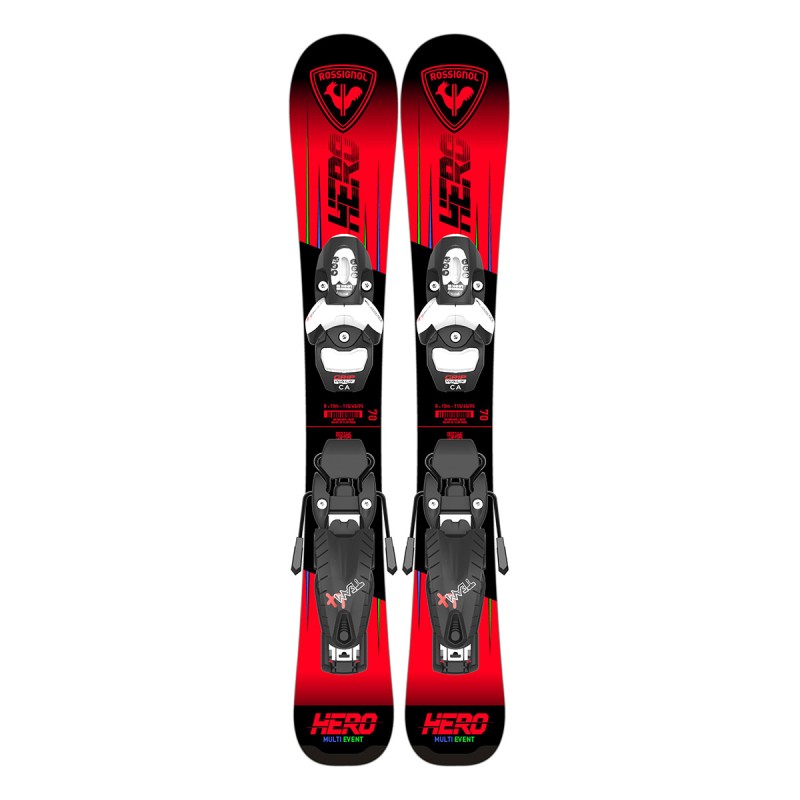 Sci Rossignol Hero Pro con attacchi Team 4 ROSSIGNOL