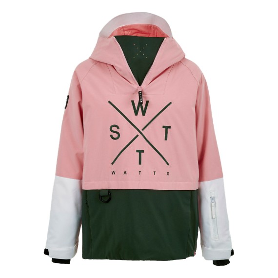 WATTS RIDE THE DIFFERENT Watts X-Metodg Insulated Anorak W Jacket WATTS RIDE THE DIFFERENT Watts X-Metodg Insulated Anorak W Jacket