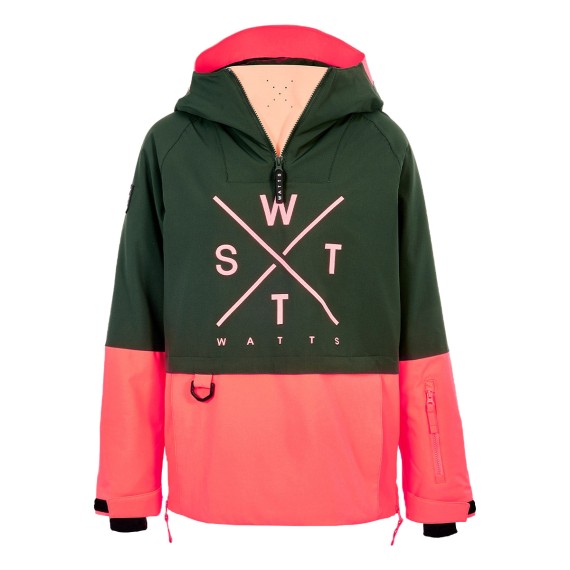 WATTS RIDE THE DIFFERENT Giacca Watts X-Metodg Insulated Anorak W WATTS RIDE THE DIFFERENT Giacca Watts X-Metodg Insulated Anorak W