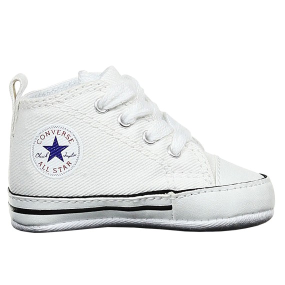 Scarpa Converse All Star First Star bianco Baby