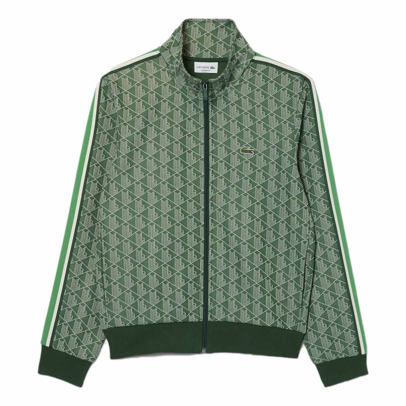 LACOSTE Veste en molleton Lacoste Jacquard Paris