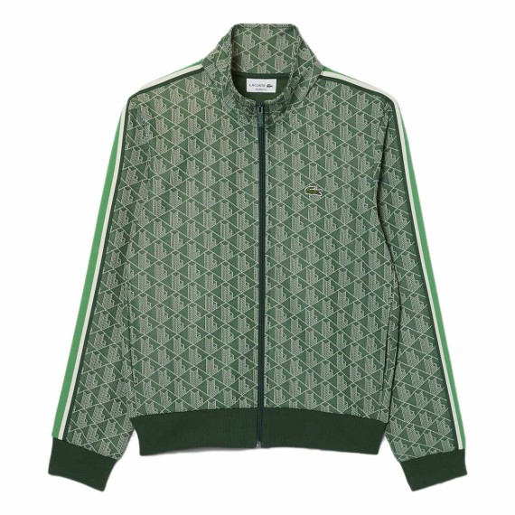 LACOSTE Chaqueta de felpa Lacoste Jacquard Paris LACOSTE Chaqueta de felpa Lacoste Jacquard Paris