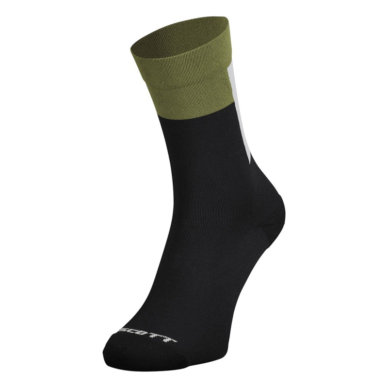 SCOTT Chaussettes de cyclisme Scott Block Stripe Crew