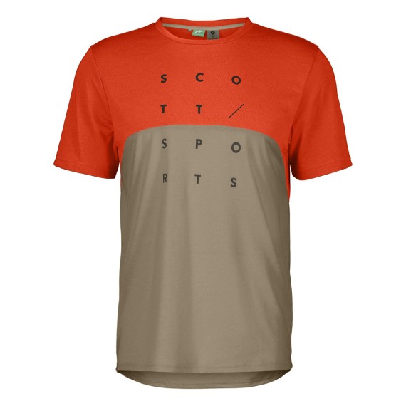 SCOTT Camiseta de ciclismo Scott Trail Flow DRI SS