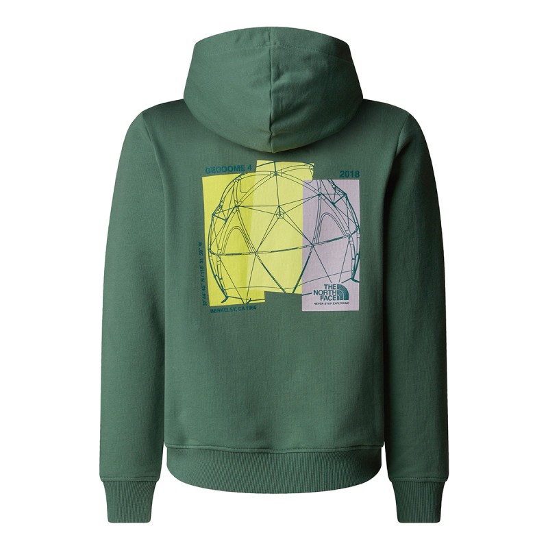THE NORTH FACE Sudadera con capucha The North Face Graphic Relaxed Boy THE NORTH FACE Sudadera con capucha The North Face Graphic Relaxed Boy