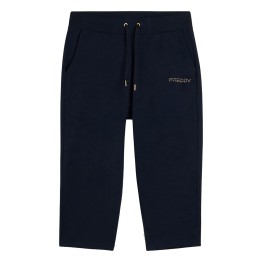 FREDDY Pantaloni Freddy corsaro Jersey Strass Logo