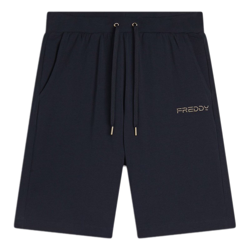 FREDDY Pantalon court Freddy Jersey Strass Logo