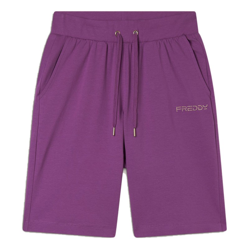 FREDDY Pantalon court Freddy Jersey Strass Logo