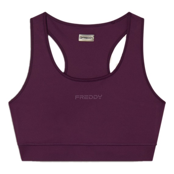 FREDDY Freddy Glitter Logo Sports Bra