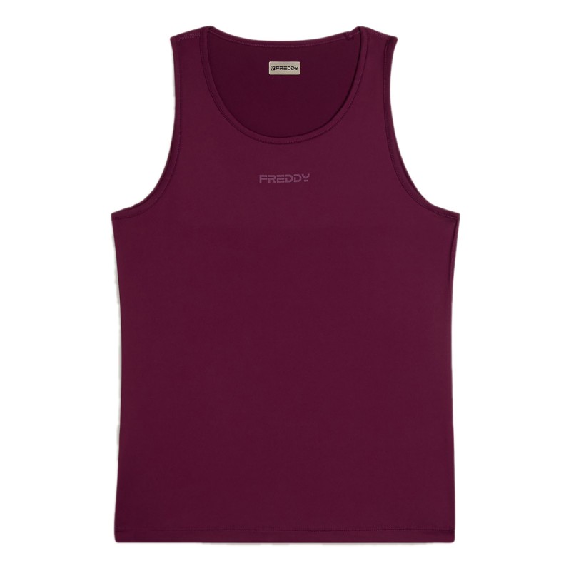 FREDDY Canotta sportiva Freddy Logo Glitter