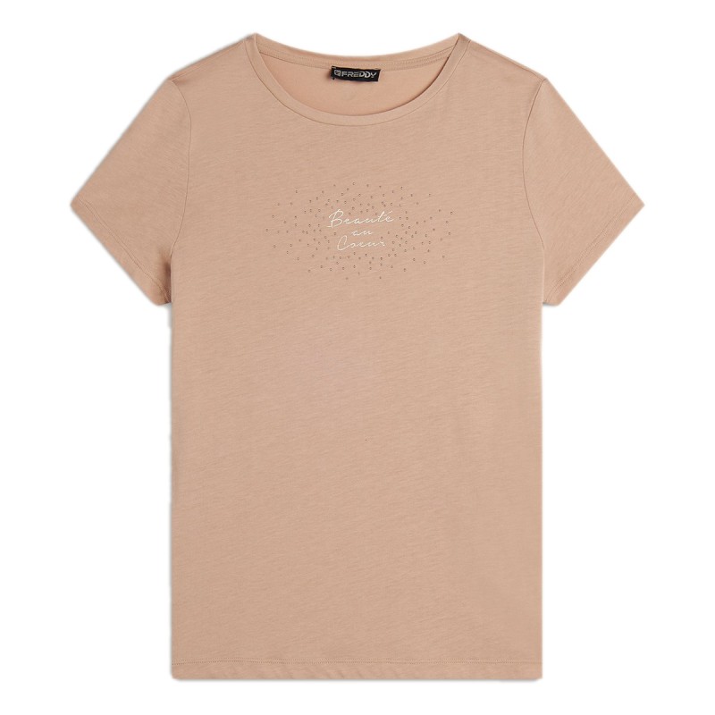 FREDDY Camiseta Freddy Graphic Clear Gold