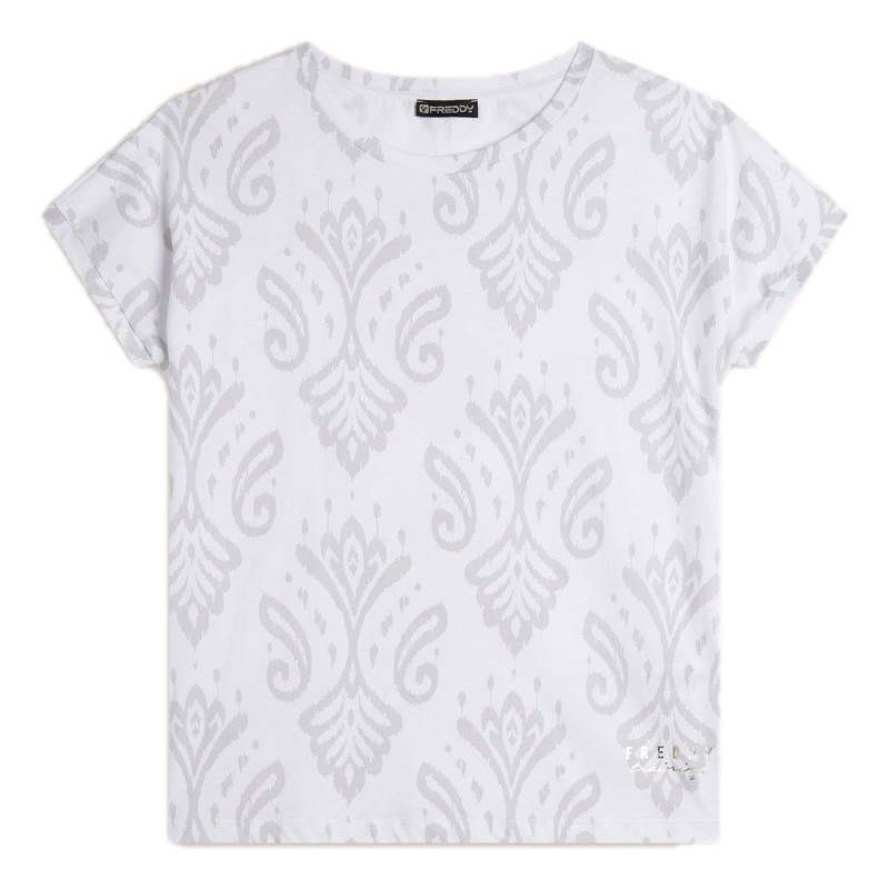 FREDDY Camiseta Freddy Jersey Floral Kimono